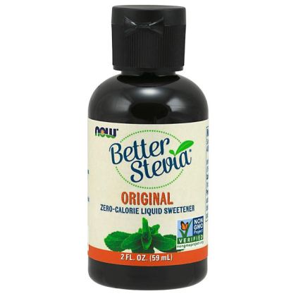 Стевия течна 59 мл (454 дози) | Better Stevia Liquid | Now Foods