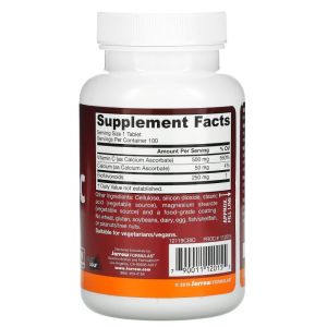Буфериран Витамин Ц 750 мг | Vitamin C Buffered | Jarrow 