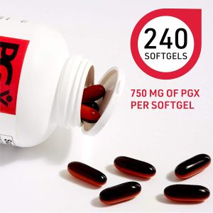Дейли ултра PGX капсули за отслабване 750 мг | PGX® Daily Ultra Matrix | Natural Factors, 240 драж. 