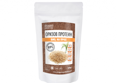 Био Оризов протеин на прах | Dragon, 200 гр