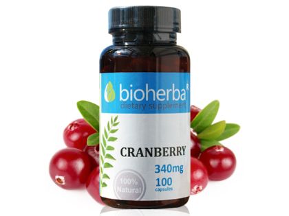 Cranberry / Червена боровинка 340мг х 100кап