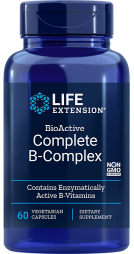 Life Extension BioActive Complete B-Complex / Б-Комплекс 60кап
