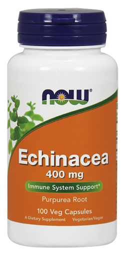 Ехинацея 400 мг | Echinacea | Now Foods, 100 капс