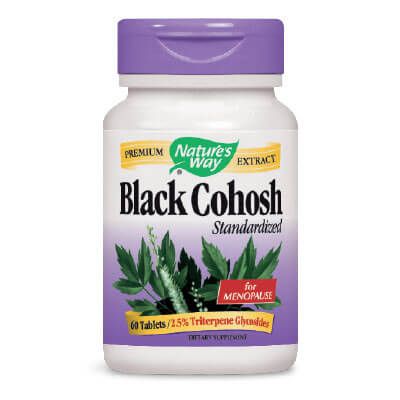  Гроздовиден ресник 40 мг | Black Cohosh | Natures Way, 60 таб