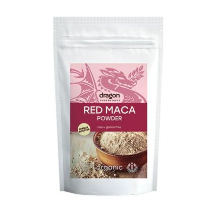 Био червена Мака на прах 100 гр| Red Maca Пowder | Dragon Superfoods 