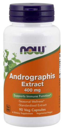 Андрографис екстракт 400 мг | Andrographis Extract | Now Foods, 90 капс