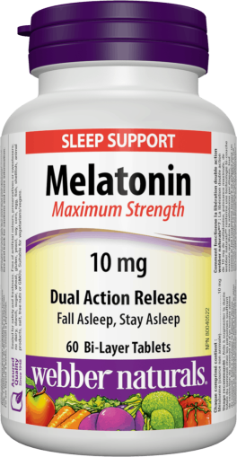 Мелатонин 10 мг  | Melatonin Maximum Strength,  60 двуслойни таблетки