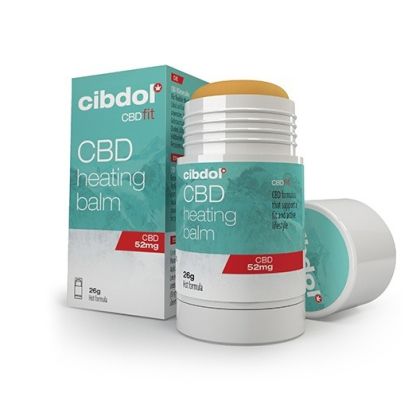 CBD загряващ балсам  | CBD heating balm |  Cibdol, 26 гр 