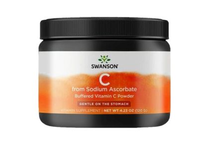 Буфериран витамин Ц 120 гр | Sodium Ascorbate Powder| Swanson