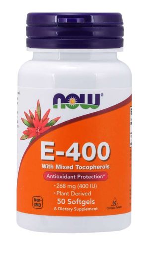 Натурален Витамин Е-400 | Vitamin E 400 IU Mixed Tocopherols