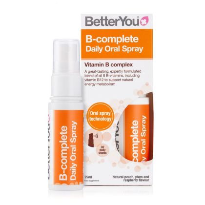 Спрей Б Комплекс, 25 мл |  B complete Oral Spray | BettеrYou, 32 дози  