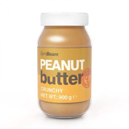 100% Фъстъчено масло 900 гр | Peanut butter crunchy | GymBeam 