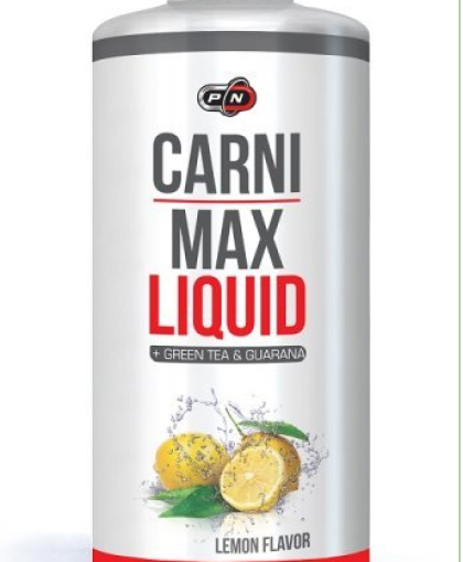 Течен Карнитин 1000 мл | С Гуарана и Зелен чай | Carni Max | Pure Nutrition 