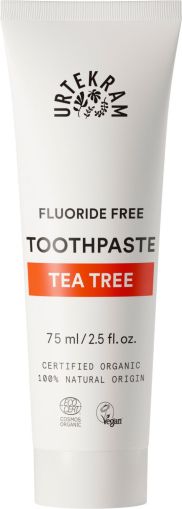 Био паста за зъби с чаено дърво 75 ml | Fluoride Free Toothpaste Tea Tree | Utrtekram  