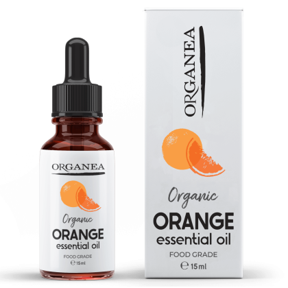 Био масло от портокал за вътрешен прием 15 мл | Orange Food Grade Oil | Organea 