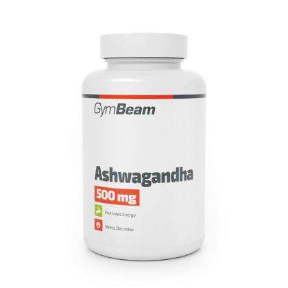 Ашваганда 500 мг | Ashwaganda | GymBeam, 90 капс 