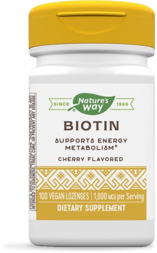 Биотин 1000 мкг | Bioton, B-7 | Nature's Way, 100 капс. 