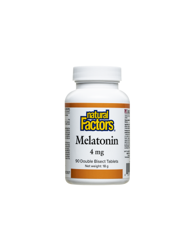 Мелатонин 4 мг | Melatonin | Natural Factors, 90 табл. 