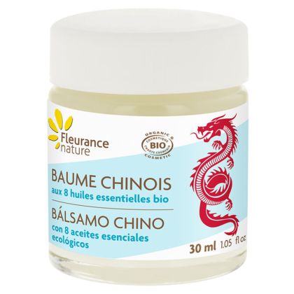 Китайски балсам за тяло с 8 етерични масла, БИО | Baume Chinois BIO aux 8 huiles essentielles BIO | Fleurance Nature, 30 мл