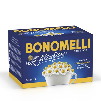 Билков чай Лaйка цвят | Filtrofiore Chamomile Tea | Bonomelli, 14 филтърни пакетчета 