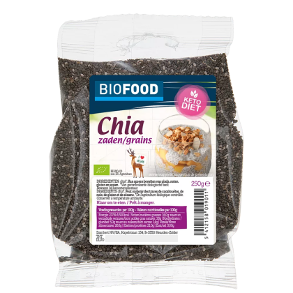 Чия семена БИО | Biofood Chiazaden BIO | Damhert Nutrition 250 g