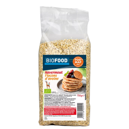 Овесени ядки БИО | Biofood Havermout BIO | Damhert Nutrition 750 g