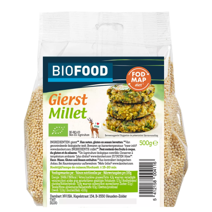 Просо БИО| Gierst BIO | Damhert Nutrition 500 g