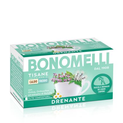 Билков чай Диуретик | Tisane Drenante | Bonomelli, 16 пакетчета
