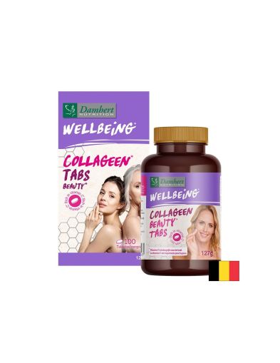 Колаген + Хиалуронова киселина и витамин Ц | Wellbeing Collageen Beauty | Damhert Nutrition 100 табл. 