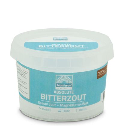 Английска сол (магнезиев сулфат) | Absolute Bitterzout | Mattisson Healthstyle, 275 г
