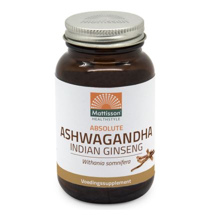 Ашваганда 225 мг | Absolute Ashwagandha | Mattisson Healthstyle, 90 таблетки