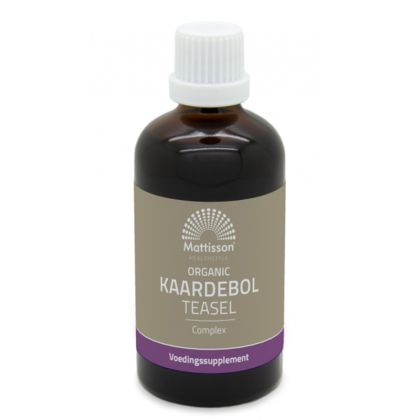 Билкова тинктура за Имунитет | Organic Kaardebol Teasel | Mattisson Healthstyle, 100 мл