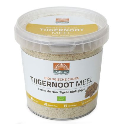 Брашно от тигрови ядки, БИО | Biologische Chufa Tijgernoot Meel | Mattisson Healthstyle, 350 г