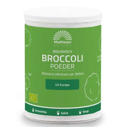 Броколи БИО | Biologisch Broccoli Poeder | Mattisson Healthstyle, 175 г прах