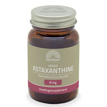 Веган Астаксантин 8 мг | Vegan Astaxanthine | Mattisson Healthstyle, 60 капсули