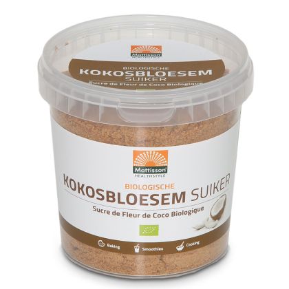 Захар от кокосов цвят БИО | Biologische Kokosbloesem Suiker | Mattisson Healthstyle, 450 г