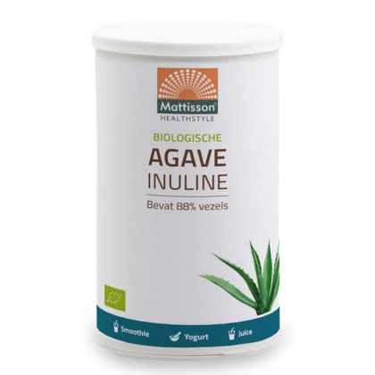 Инулин (от Агаве), БИО | Biologische Agave Inuline | Mattisson Healthstyle, 200 г прах