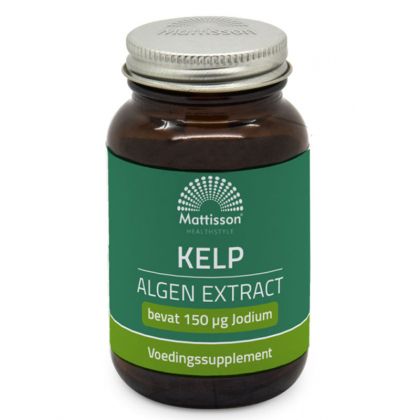 Келп (кафяви морски водорасли) | Kelp Algen extract | Mattisson Healthstyle, 200 таблетки