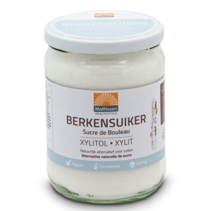 Ксилитол (брезова захар) | Berkensuiker / Xylitol | Mattisson Healthstyle, 400 г