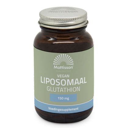 Липозомен глутатион | Vegan Liposomaal Glutathion | Mattisson Healthstyle, 60 капсули