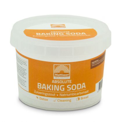 Натриев бикарбонат | Absolute Bakinг Soda - Zuiveringszout | Mattisson Healthstyle, 300 г
