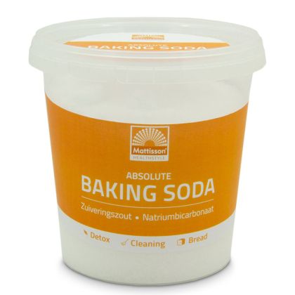 Натриев бикарбонат | Absolute Bakinг Soda | Mattisson Healthstyle, 650 г прах