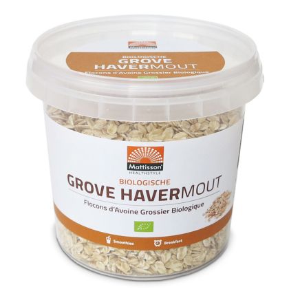 Овесени ядки (едри) БИО | Biologischе Grove Havermout | Mattisson Healthstyle, 400 г