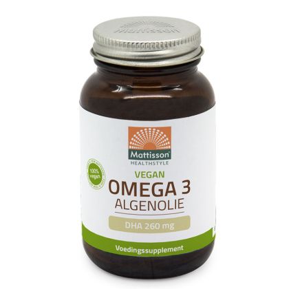 Омега-3 (от водорасли) | Vegan Omega-3 Algenolie | Mattisson Healthstyle, 60 капсули