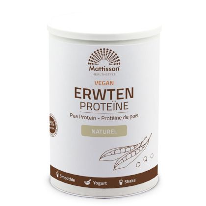 Протеин от грах (изолат) | Vegan Erwten Proteine | Mattisson Healthstyle, 350 г прах