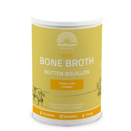 Телешки костен бульон | Bone Broth Botten Bouillon | Mattisson Healthstyle, 250 г прах