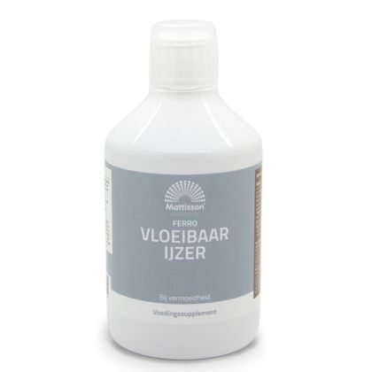 Течно желязо + Витамини В и С | Ferro Vloeibaar Ijzer | Mattisson Healthstyle, 250 мл