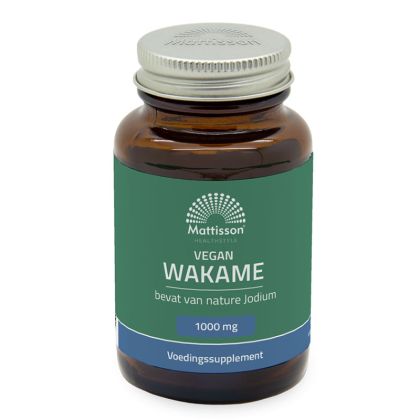 Уакаме (водорасли) | Vegan Wakame | Mattisson Healthstyle, 60 капсули