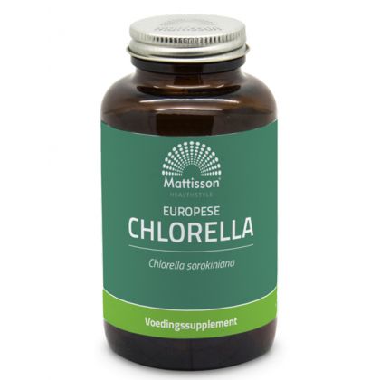 Хлорела (европейска) | Europese Chlorella | Mattisson Healthstyle, 90 капсули