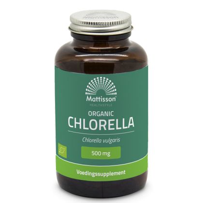 Хлорела 500 мг | Biologische Chlorella | Mattisson Healthstyle, 240 таблетки